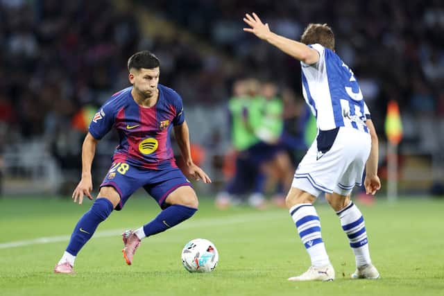 Roony Bardghji registered two goals and four assists across 28 appearances for Barcelona last season.