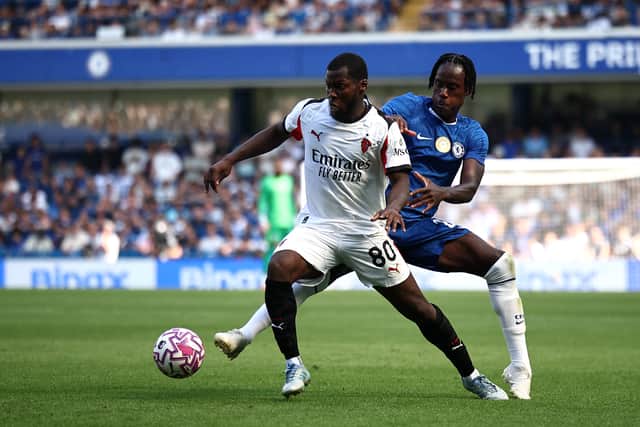 Yunus Musah was part of AC Milan's pre-season preparations last summer before heading out on loan.