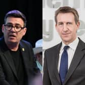Defence Secretary and former Sheffield metro mayor Dan Jarvis (right) has said he believes Labour leadership hopeful Andy Burnham would make an excellent Prime Minister