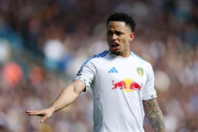 Noah Okafor registered eight goals for Leeds United in the Premier League last season.