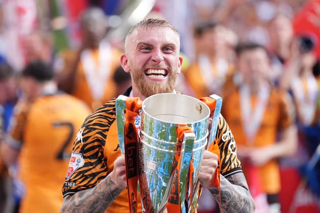 Oli McBurnie's Wembley winner sent Hull City into the Premier League. 