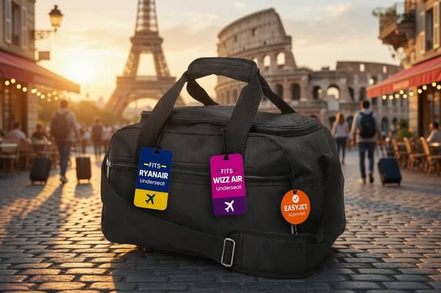 The Aerolite backpack is designed to fit Ryanair and easyJet's free underseat cabin bag allowance, with both single and twin-pack options currently reduced