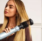 The BaByliss Hydro Fusion 4-in-1 Hair Dryer Brush combines drying and styling in one appliance and is currently available with an additional Boots discount