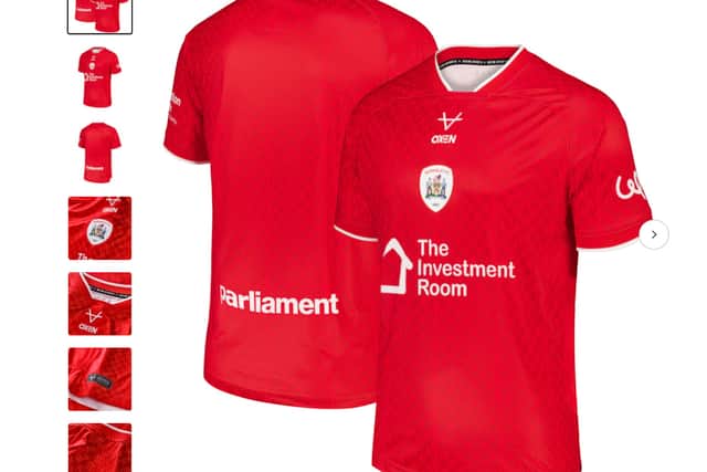 Barnsley FC's new 2026-27 Oxen home shirt now on sale