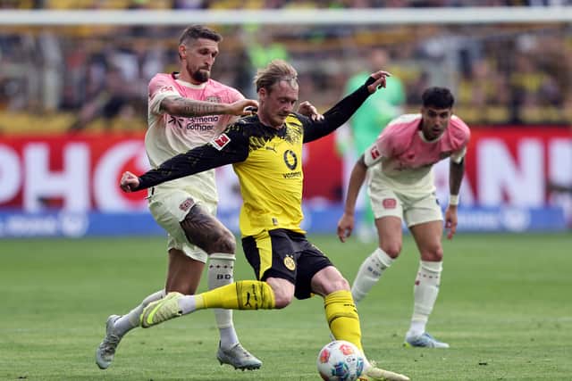 Julian Brandt has left Borussia Dortmund after seven years on the club's books.