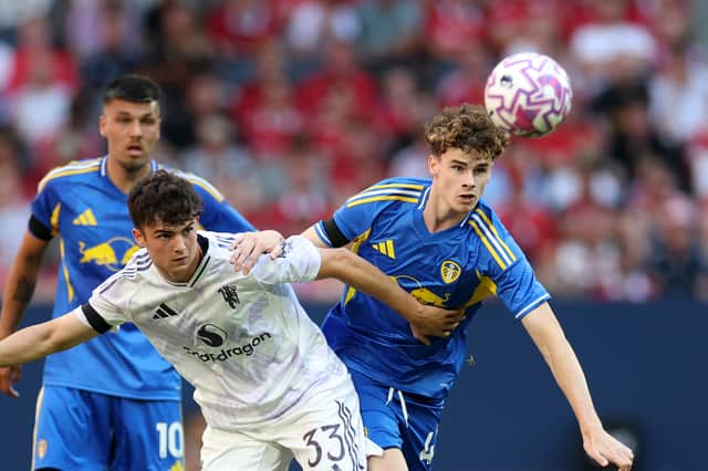 Harry Gray has been tipped for a bright future at Leeds United.