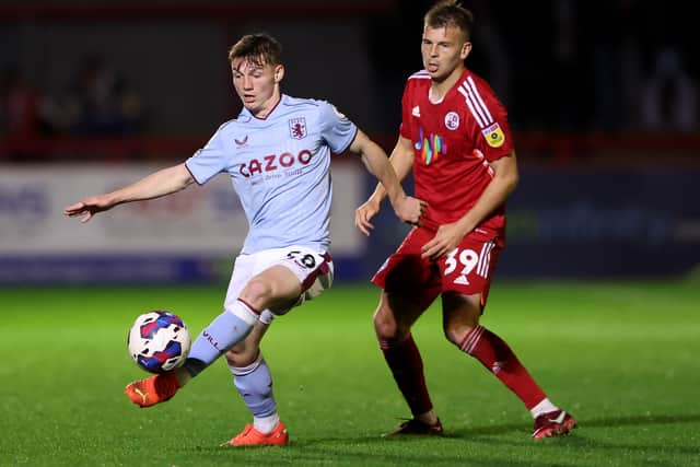 Tommi O'Reilly has made just one senior appearance for Aston Villa.