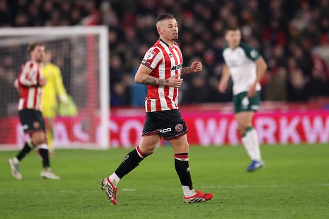Kalvin Phillips could not give Sheffield United a foothold in the game in the second half. 