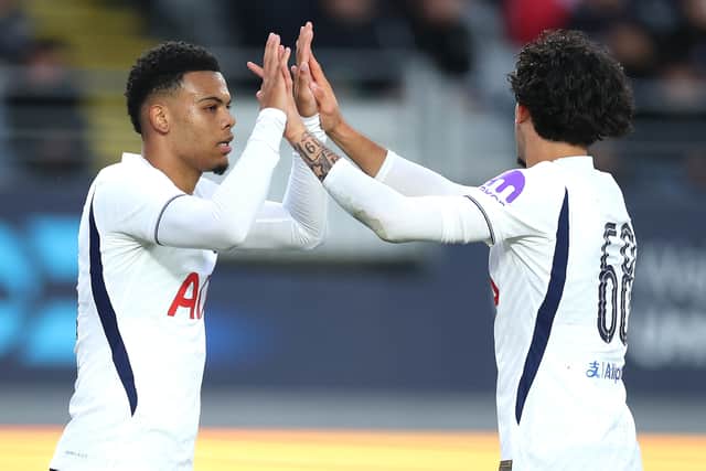 Dane Scarlett scored in Tottenham Hotspur's recent friendly win over Auckland in New Zealand.