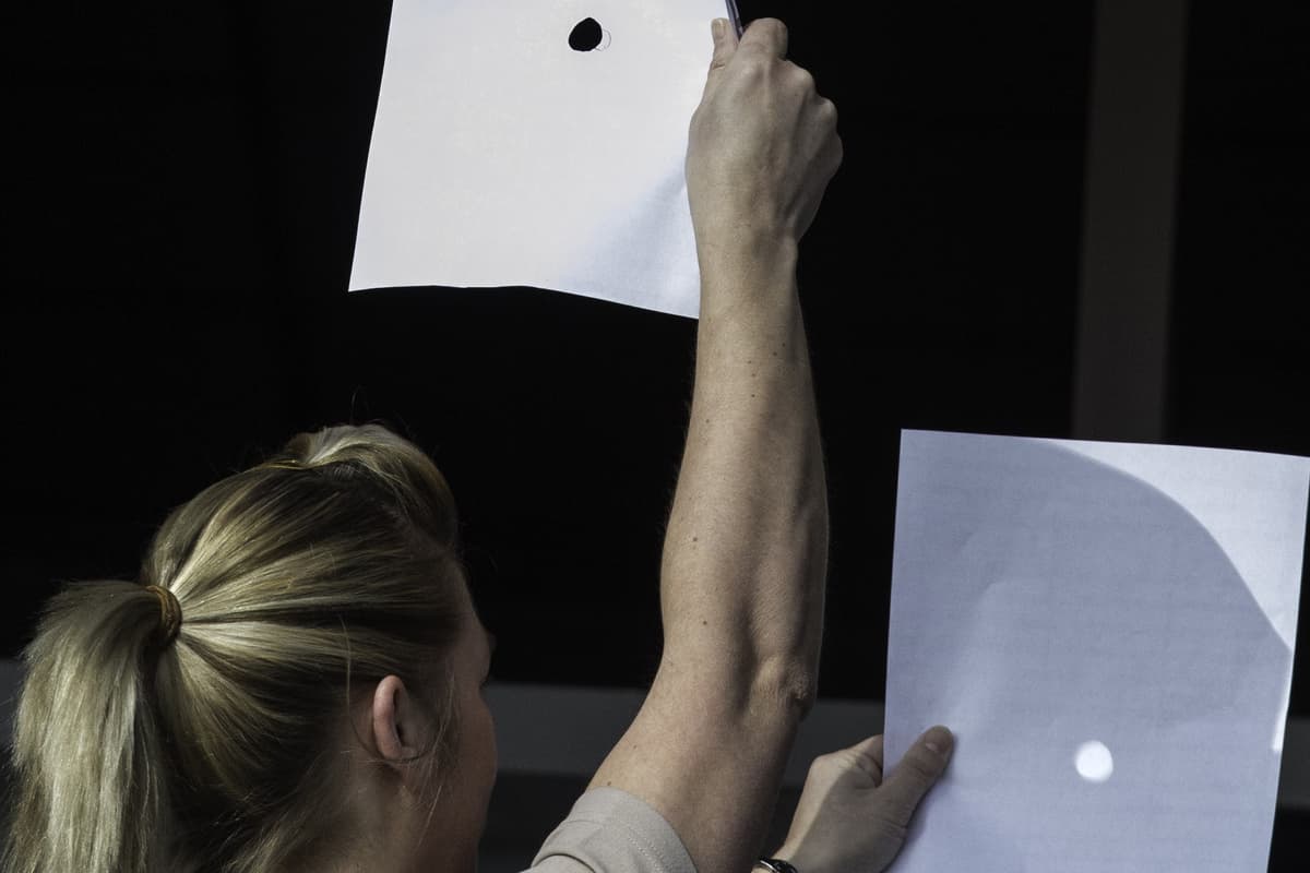 Solar eclipse: How to make pinhole projector at home as stocks run low on ...