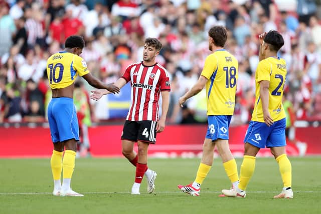 Oliver Arblaster has appeared in all four of Sheffield United’s games this season. 