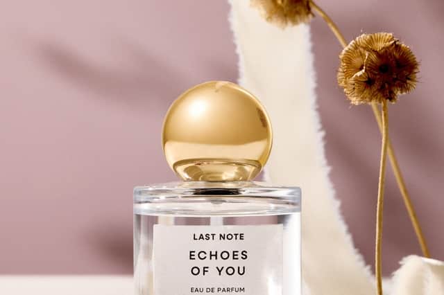 Last Note Echoes of You Eau de Parfum, part of the new five-fragrance collection at Boots.