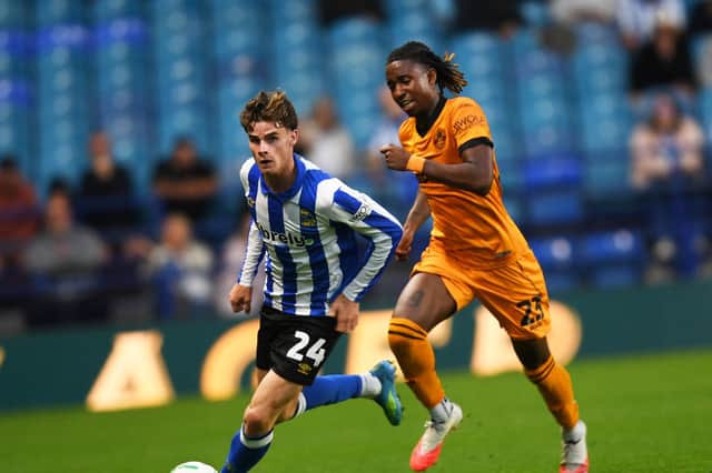 Harry Gray went off injured in Sheffield Wednesday's loss to Wolverhampton Wanderers. 