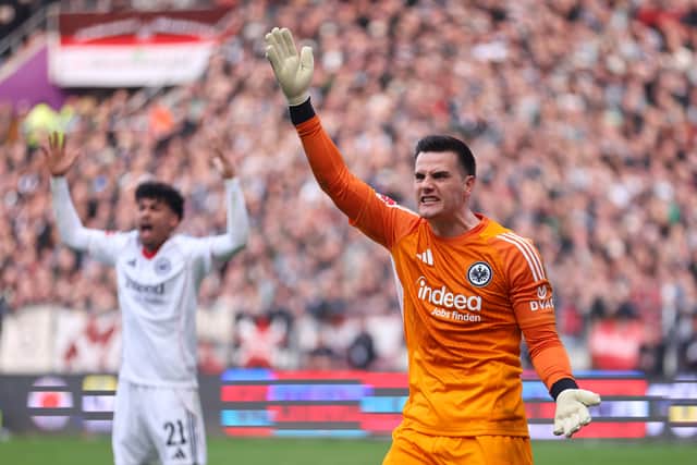 Michael Zetterer looks set to leave Eintracht Frankfurt for Leeds United.