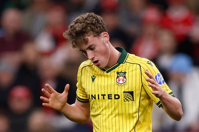 Harry Ashfield found opportunities limited at Wrexham.