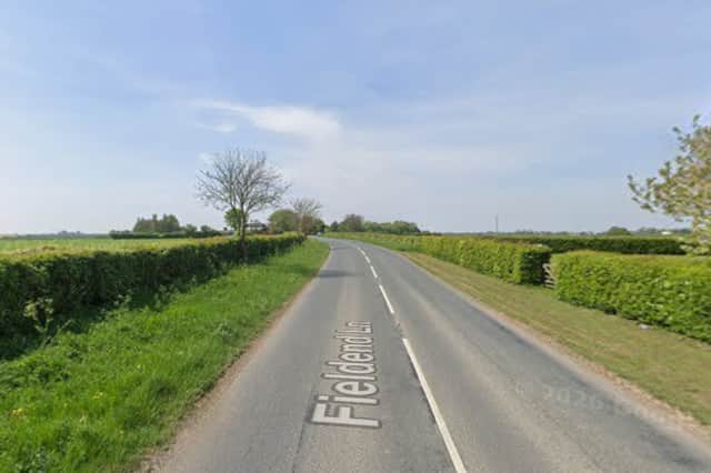 Fieldend Lane in Estronwick, near Burton Pidsea