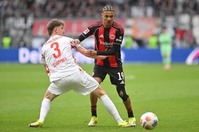Jean-Mattéo Bahoya has made 78 appearances for Eintracht Frankfurt.