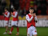League One.
Rotherham United v Northampton Town.
Millers Dan Gore.
27th January 2026..
Picture Jonathan Gawthorpe