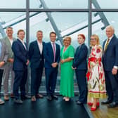 Politicians and business leaders at the Humber Hydrogen launch in Hull. Credit: Humber Hydrogen