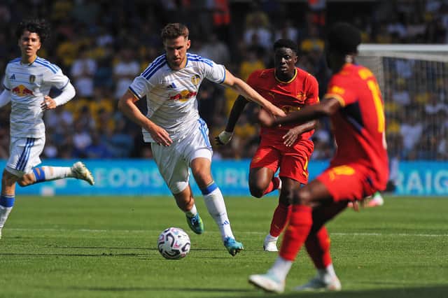 Lee Sharpe believes Leeds United midfielder Anton Stach could attract admirers.