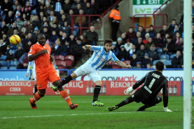 Martin Paterson scored six goals in 29 appearances for Huddersfield Town.