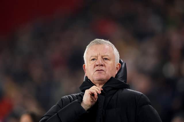 Chris Wilder wants to get Sheffield United back to winning ways.