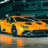 The 2023 Lamborghini Huracán STO produces 631bhp and has a claimed 0–60mph time of 2.9 seconds.