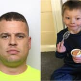 Nathan Shaw (left) and seven-year-old Jack Rooke