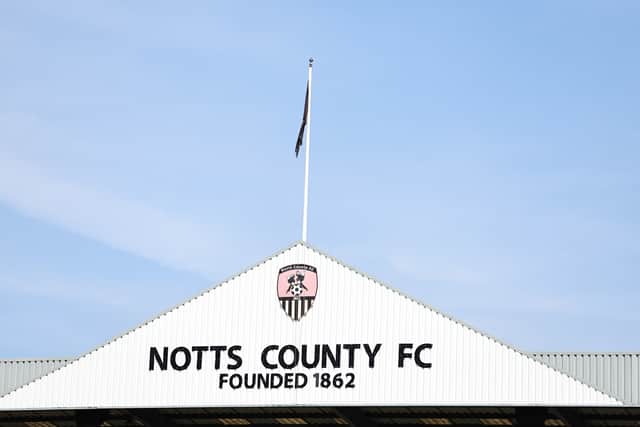 Notts County are set to host Bradford City.