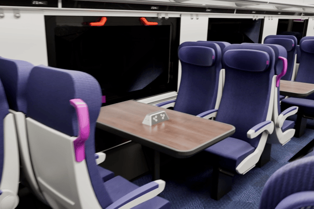 The new fleet will include 29 battery-electric trains.