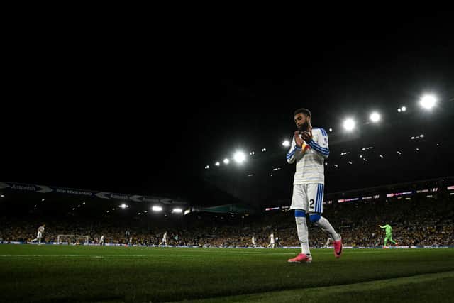 Jayden Bogle starred in Leeds United's 4-1 win over Newcastle United.