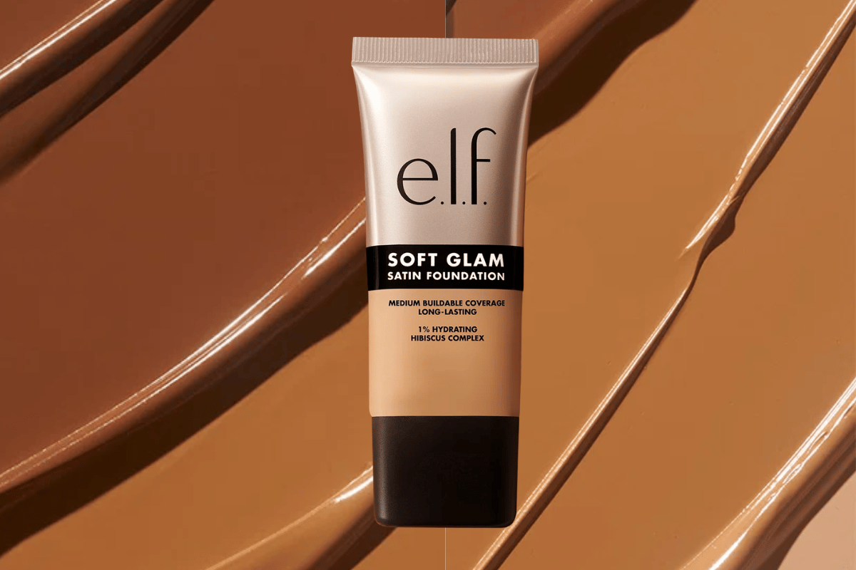 I’m ditching my matte foundation for this affordable e.l.f Soft Satin Glam Finish