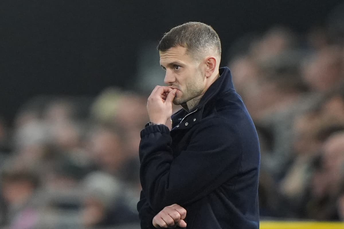 Luton Town-Trainer Jack Wilshere über die Möglichkeit, dass Harrison Ashby ...