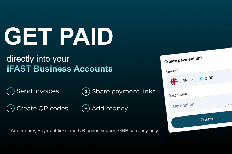 iFAST Global Bank launches ‘Get Paid’ features for business payments