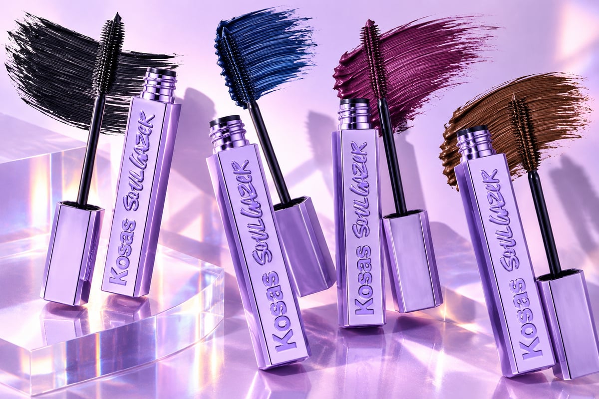 These new coloured mascaras from Kosas might just persuade you to ditch black