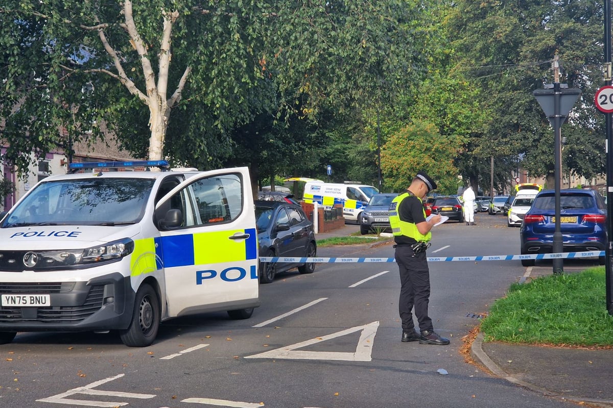 Gunshots fired at two homes within minutes as police hunt suspects