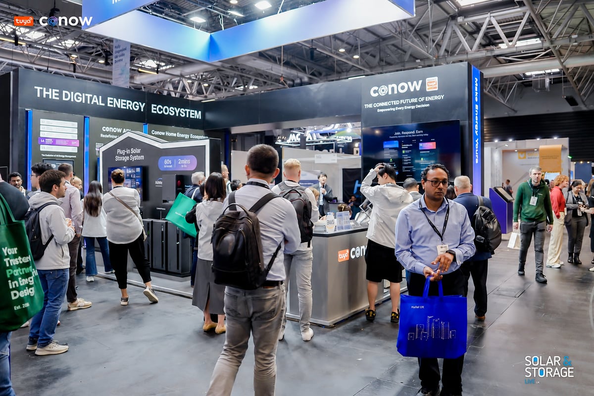 Conow brings AI-powered digital energy to Solar & Storage Live UK 2026