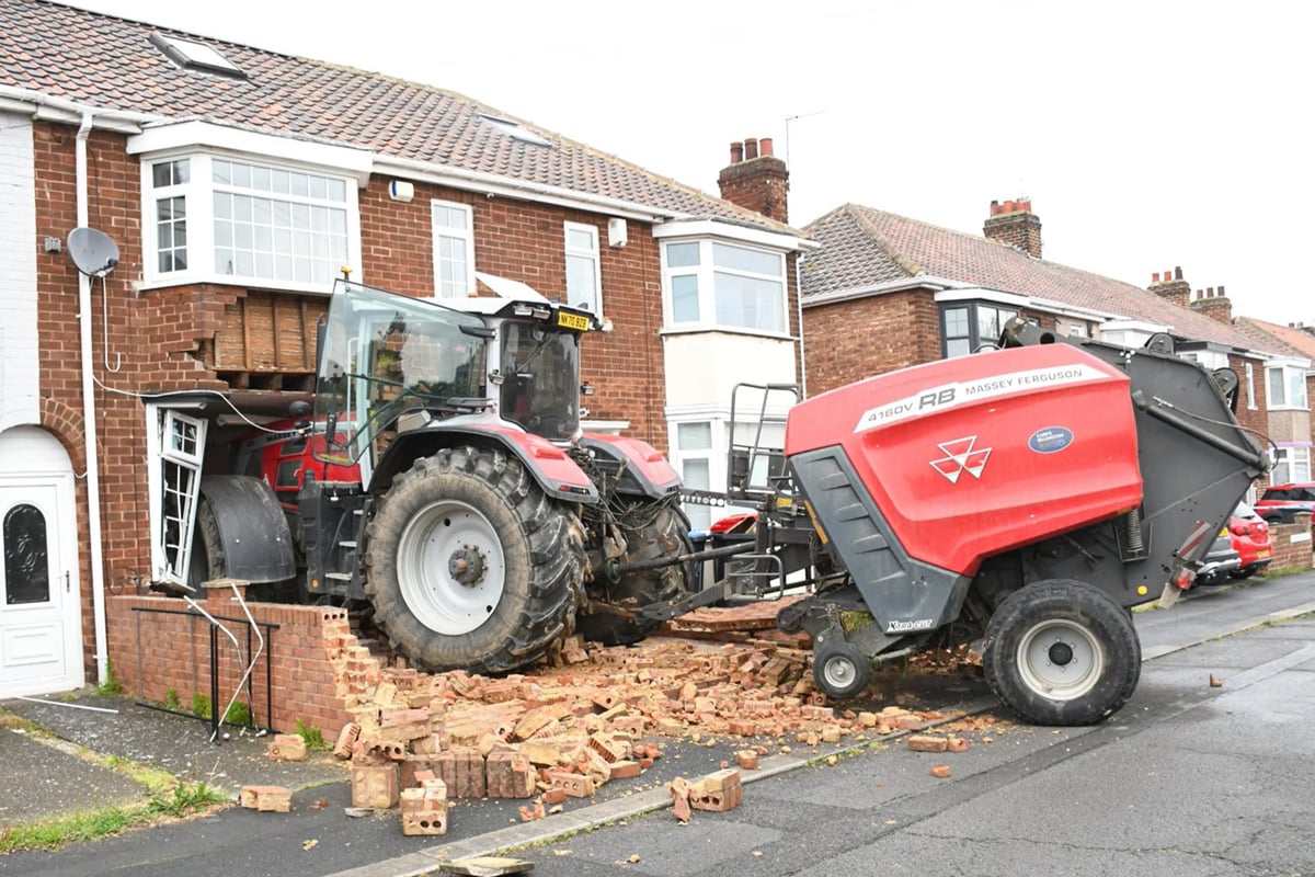 Man jailed for ramming house with tractor after graves of relatives desecrated