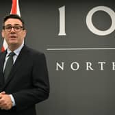 Prime Minister Andy Burnham at No 10 North in Manchester