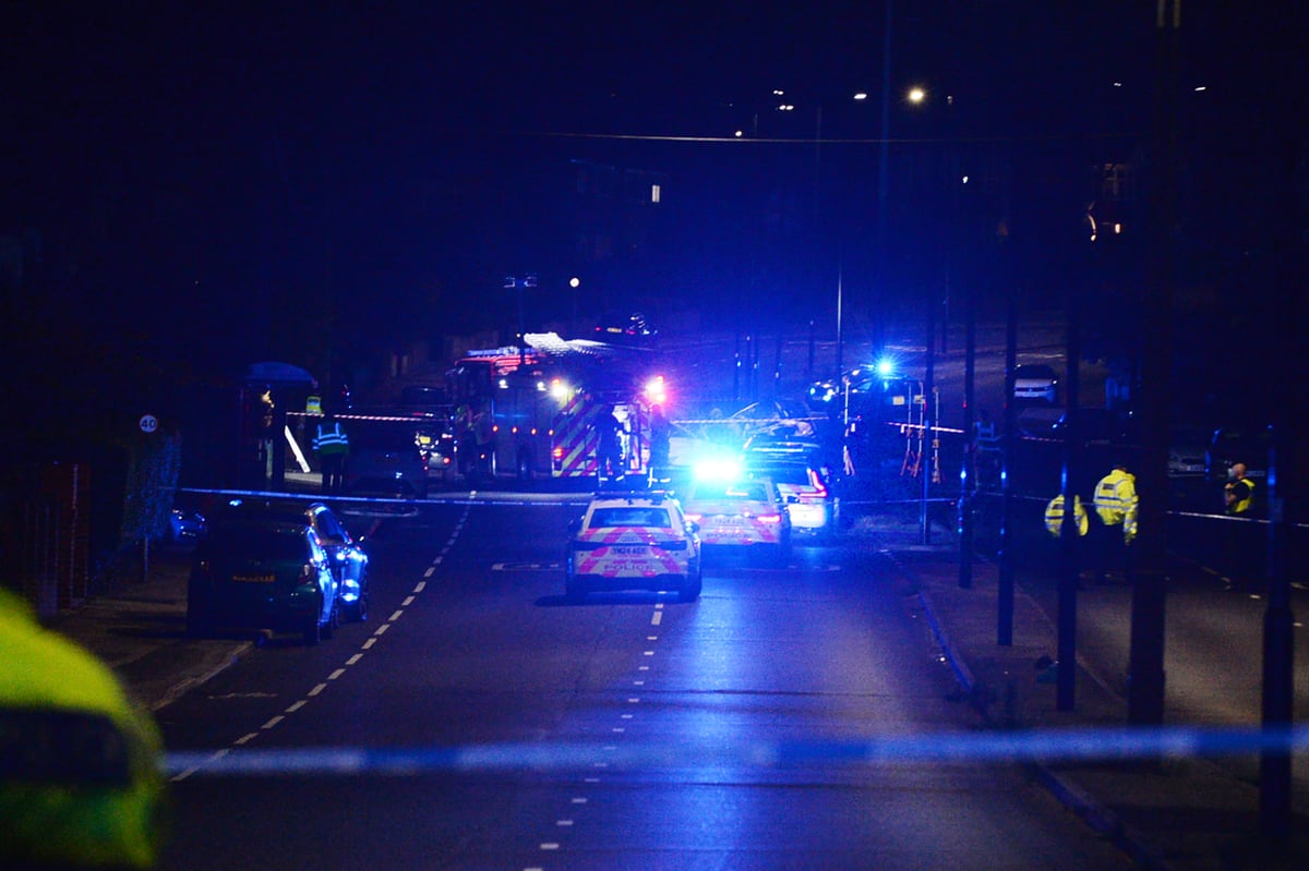 Two dead in horror crash on Yorkshire road as man arrested by police