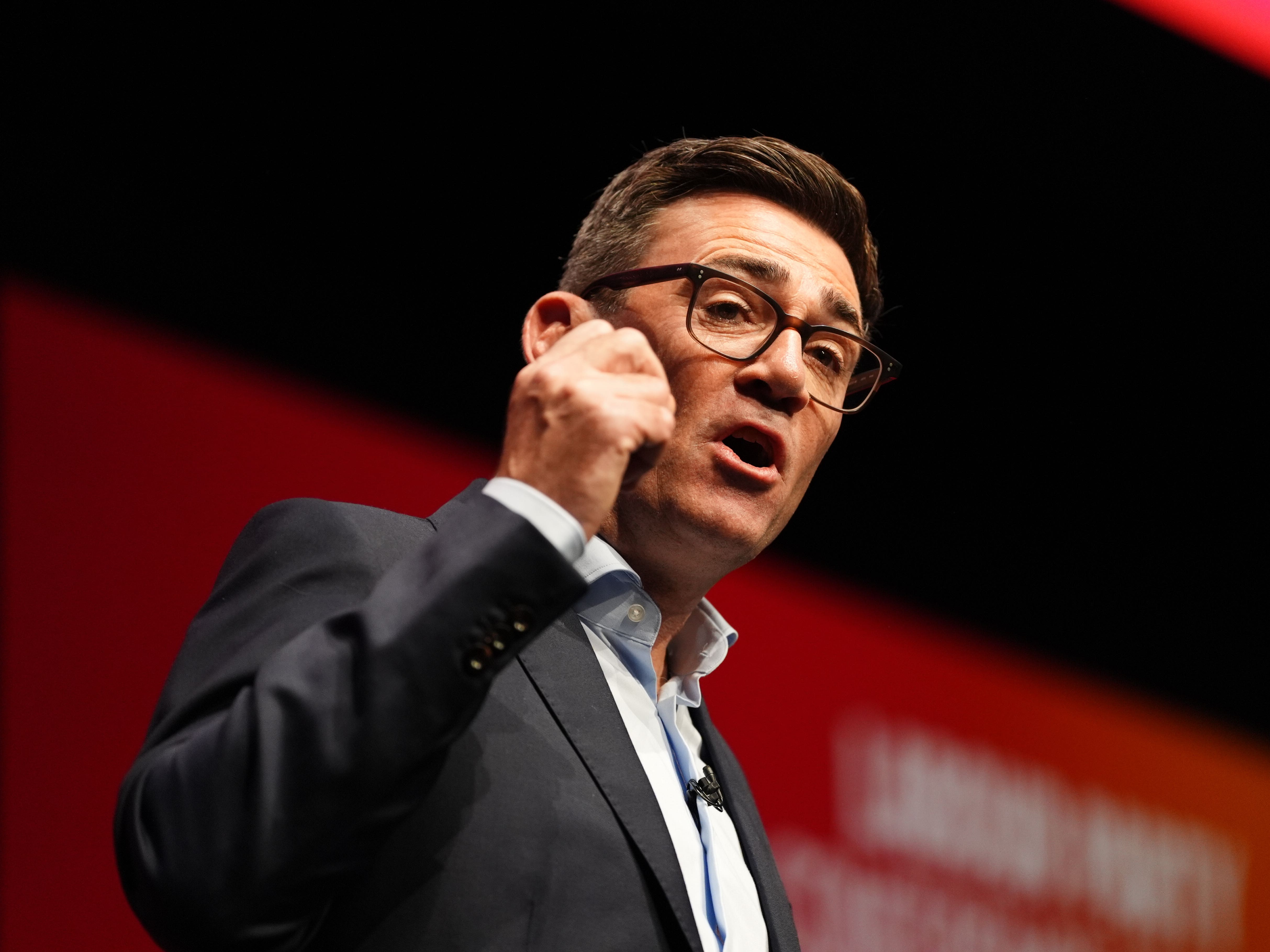 Andy Burnham pledges to change pension triple lock and create a national care service