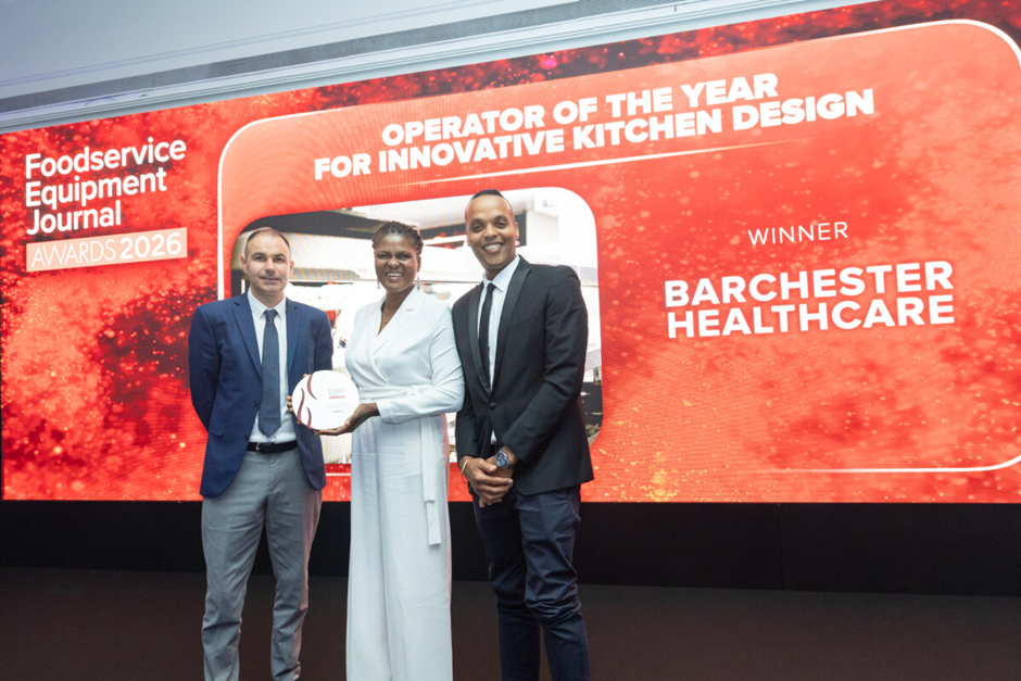 Barchester Healthcare wins prestigious industry award for all-electric kitchen designs
