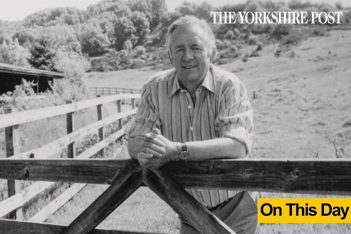 On This Day: How James Herriot's legacy lives on in Yorkshire