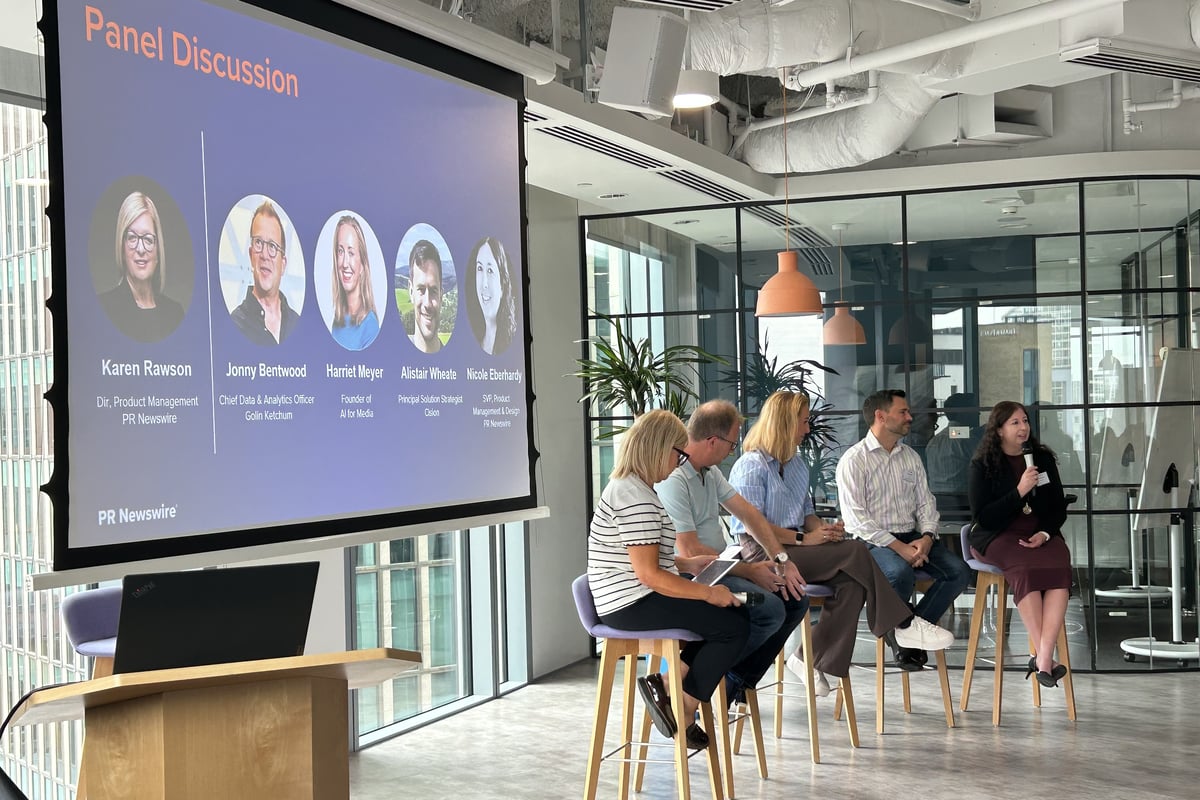 PR Newswire hosts AI search visibility event in London