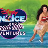 Moana takes to the ice for Disney On Ice presents Road Trip Adventures.