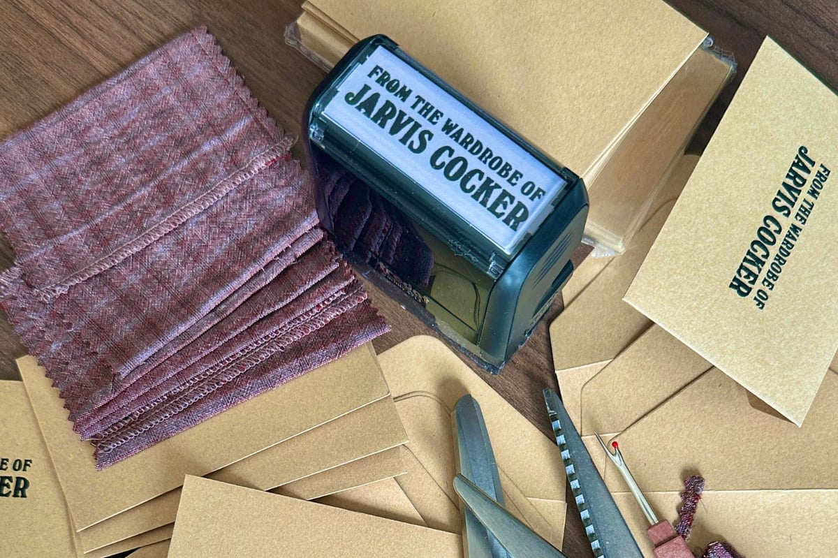 “I cut up Sheffield-born Pulp frontman Jarvis Cocker’s Marc Jacobs suit - all for a good cause”
