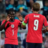Bukayo Saka and Harry Kane bagged braces as England demolished Croatia. 