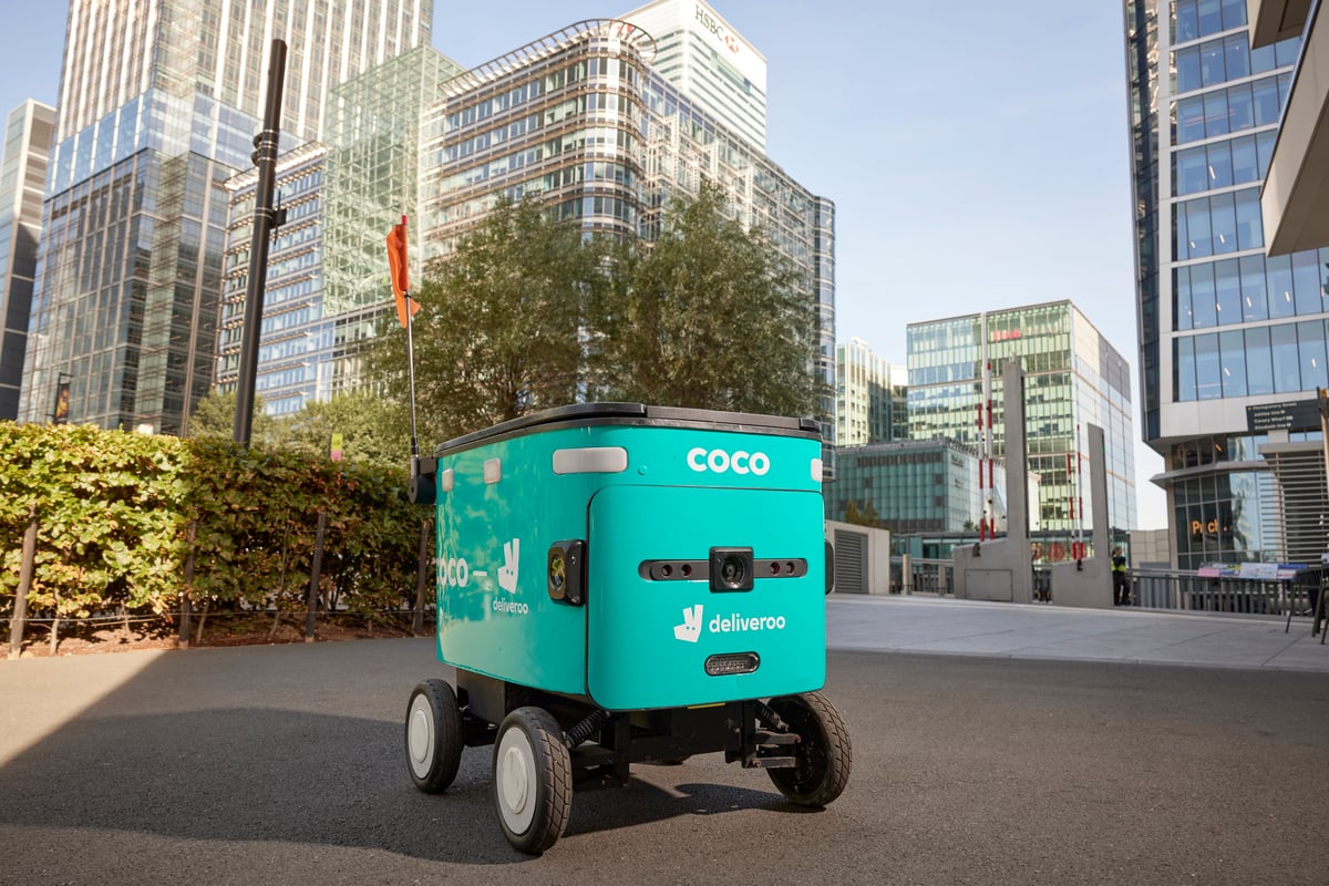 Deliveroo and Coco Robotics set to bring delivery robots to Leeds