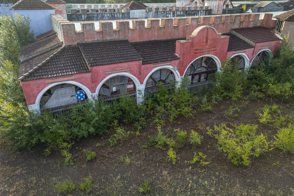Pleasure Island: Eerie photos show iconic theme park left to rot for a decade as £70m plans stall
