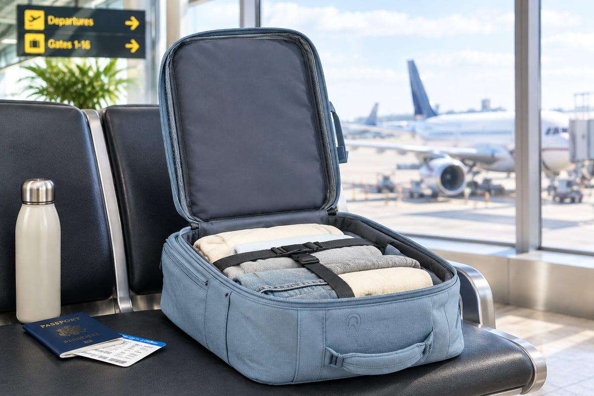 Shopper says this £20.39 Ryanair cabin bag held five days of clothes